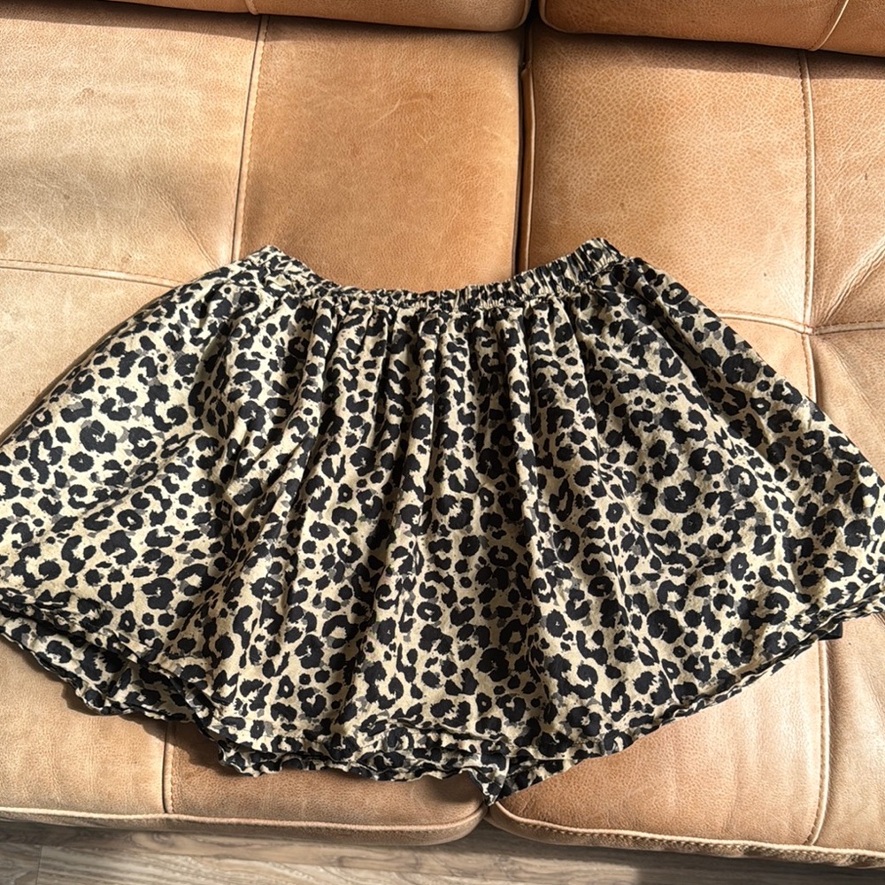 H&M Black and White Mini Bubble Skirt